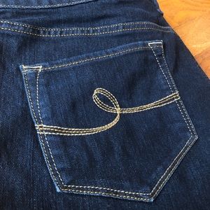 Soft and comfy Sonoma curvy bootcut mid rise jeans